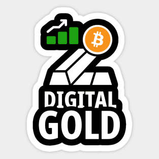 Digital Gold - Bitcoin Sticker